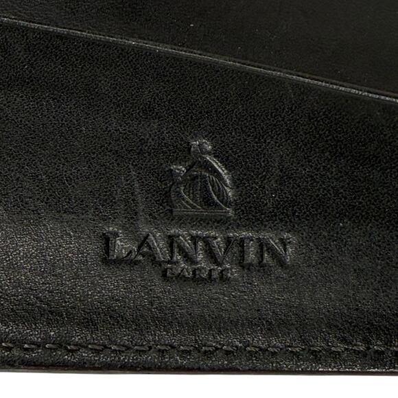 Lanvin Wallet Brown Leather Bi-fold with Coin Pocket - Picture 2 of 9